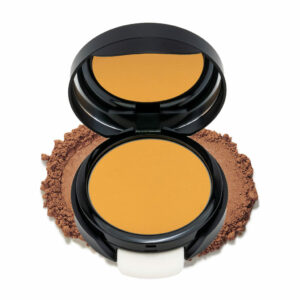 YOUNIQUE TOUCH complexion+ pressed powder foundation – Khaki – yellow/golden undertones