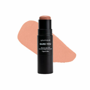 YOUNIQUE BARE·YOU all-in-one color stick – Barely Blushing – dewy shimmer finish