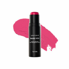 YOUNIQUE BARE·YOU all-in-one color stick – Madly Magenta – a bold, vibrant magenta with a dewy finish
